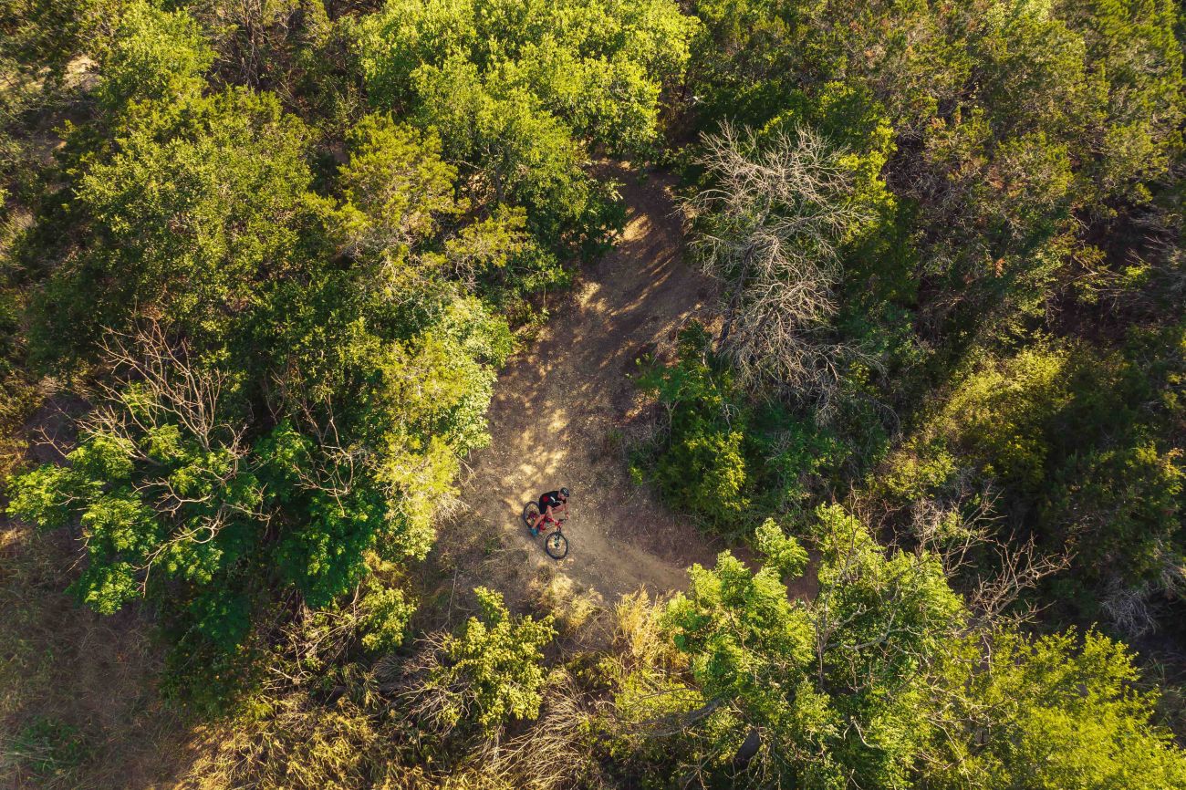 Mountain biking outdoor experience